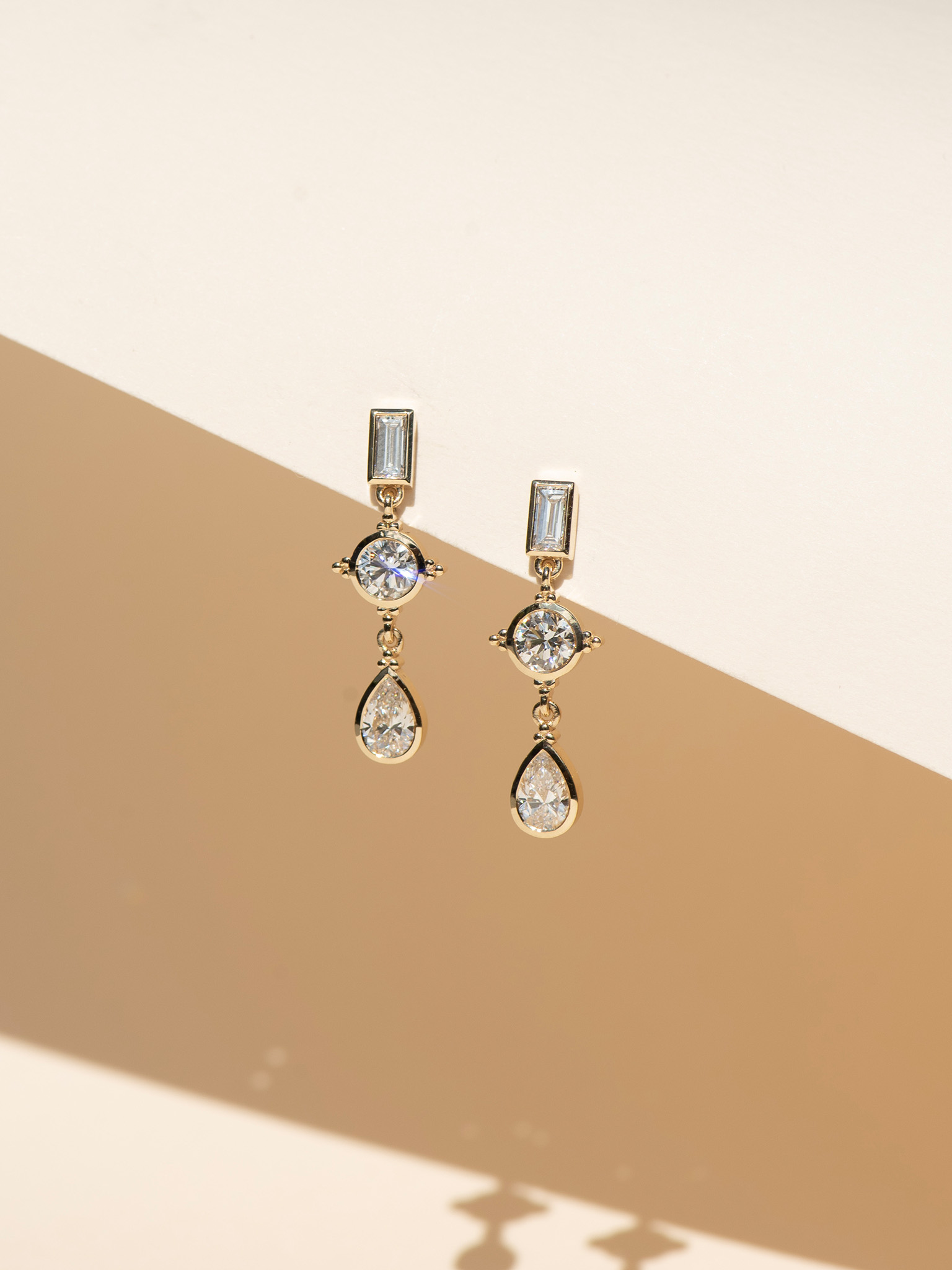 Ensemble drop earrings ll
